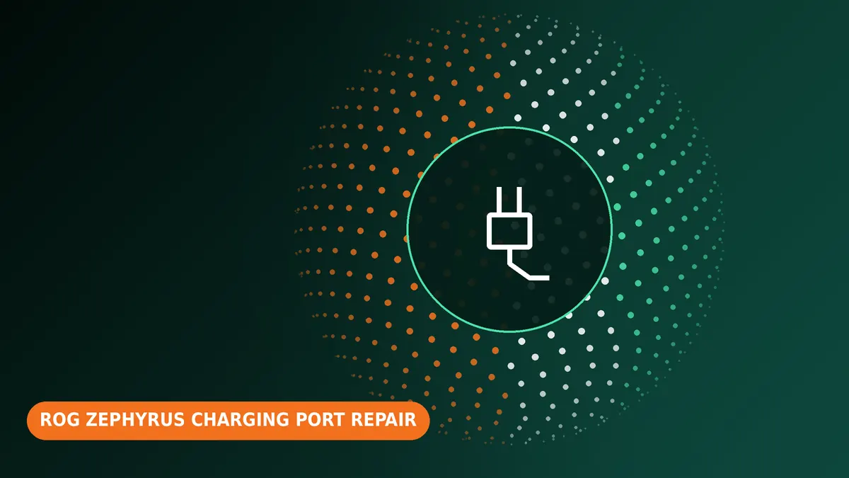ASUS ROG Zephyrus charging port repair