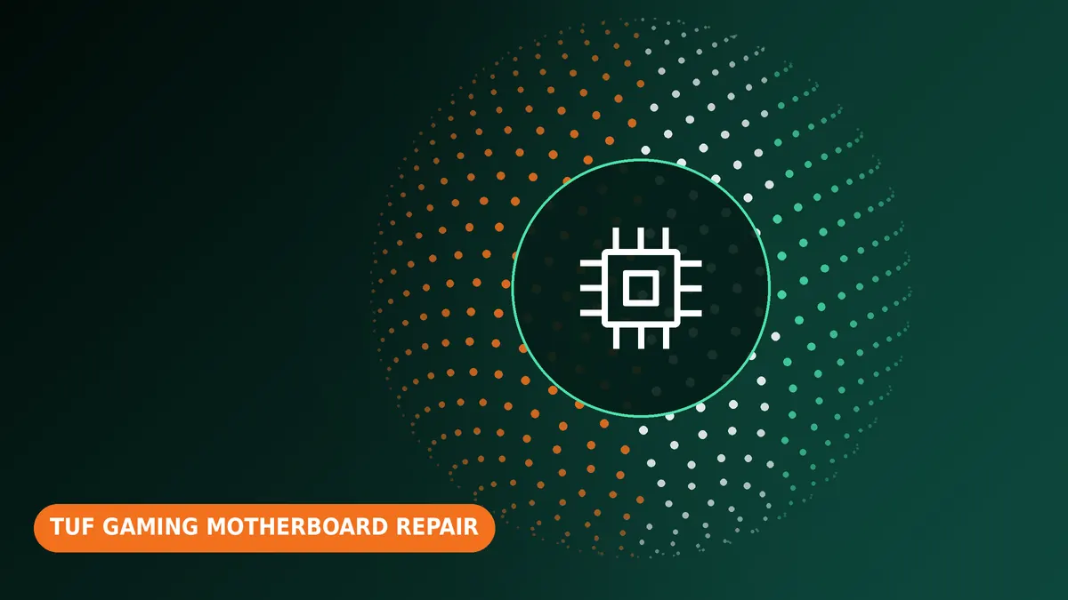 ASUS TUF Gaming motherboard repair