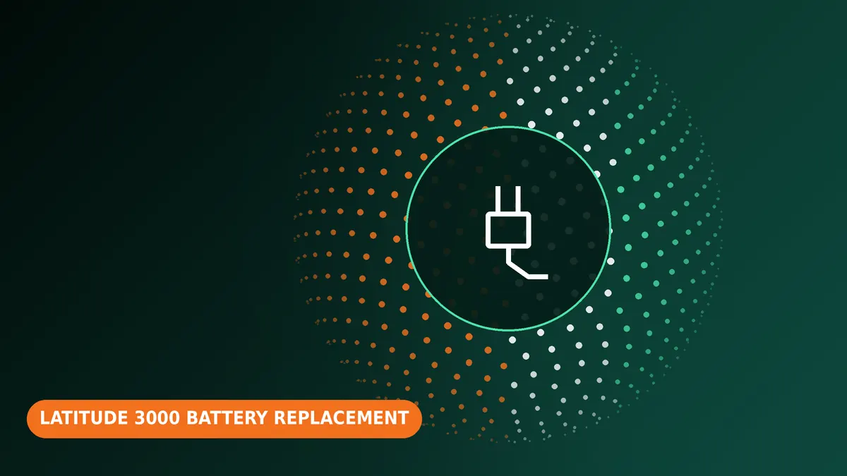 Dell Latitude 3000 battery replacement
