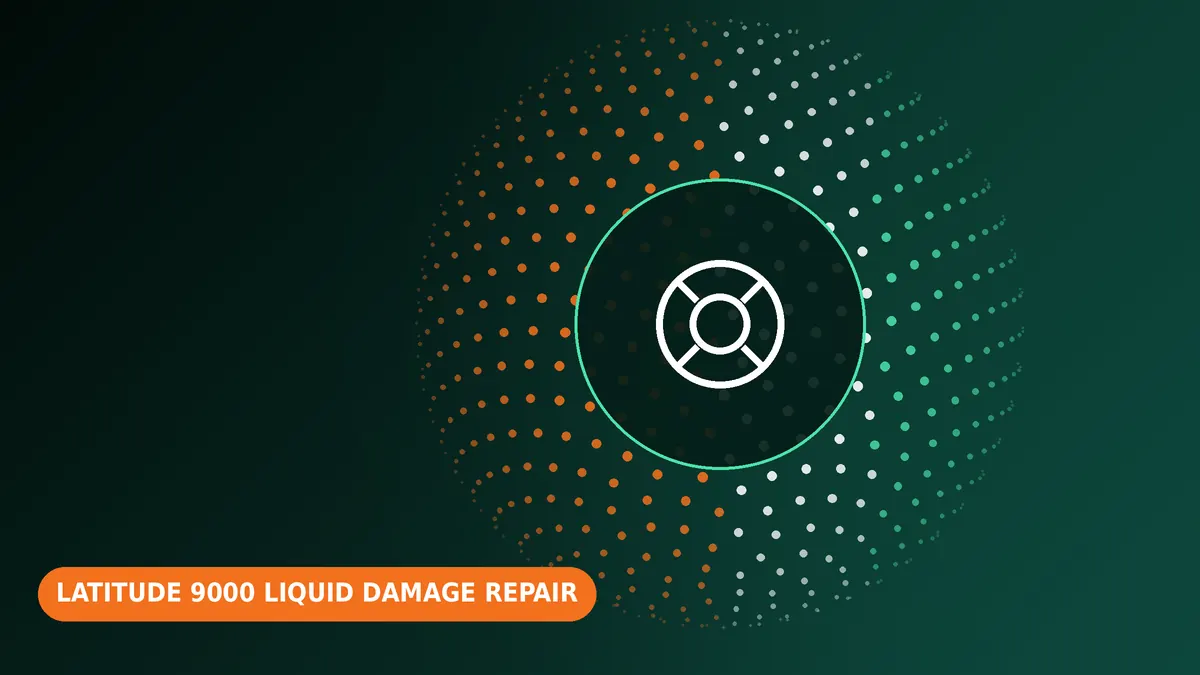 Dell Latitude 9000 liquid damage repair