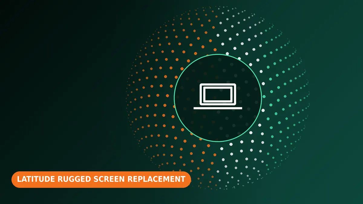 Dell Latitude Rugged screen replacement