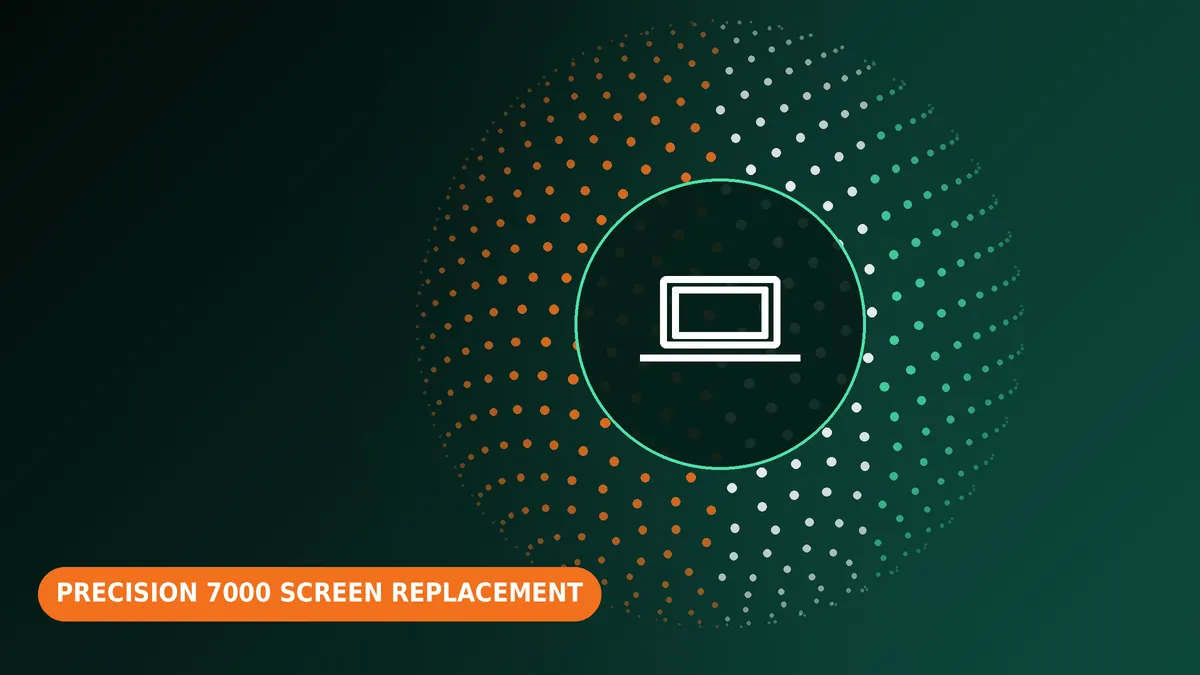 Dell Precision 7000 screen replacement