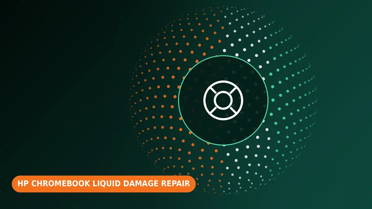 HP Chromebook liquid damage repair