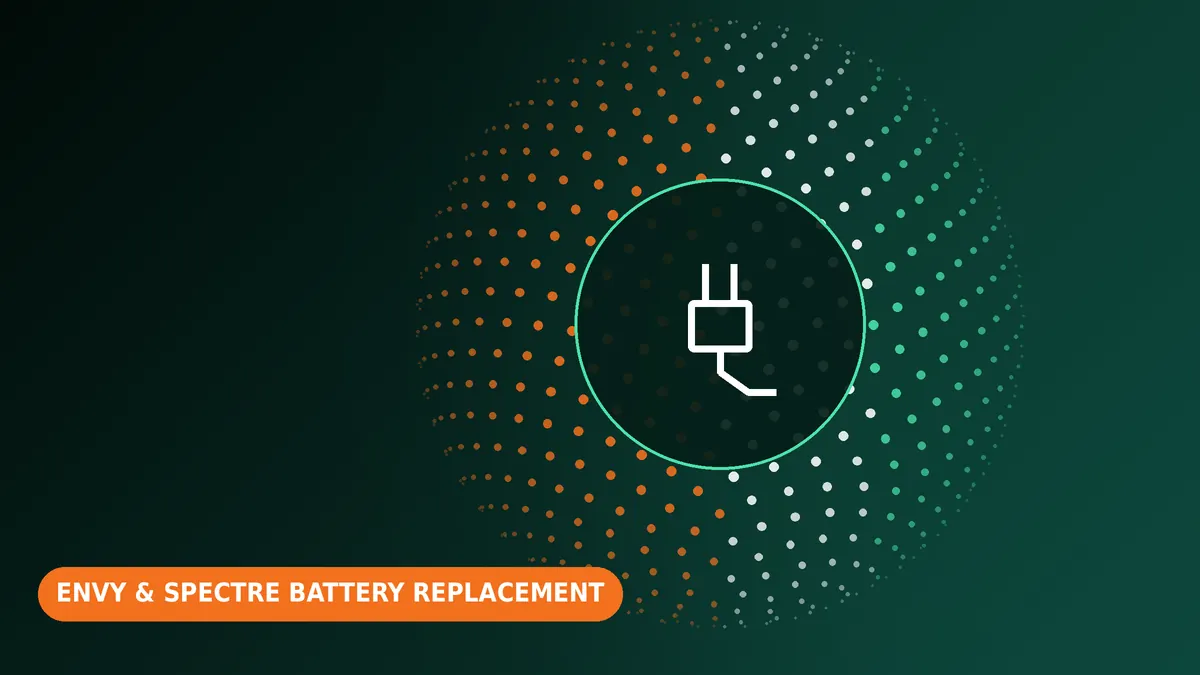 HP Envy & Spectre battery replacement