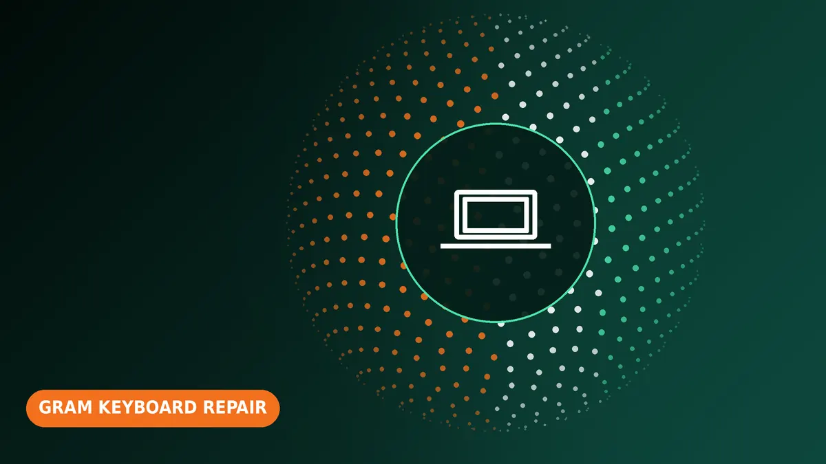 LG gram keyboard repair