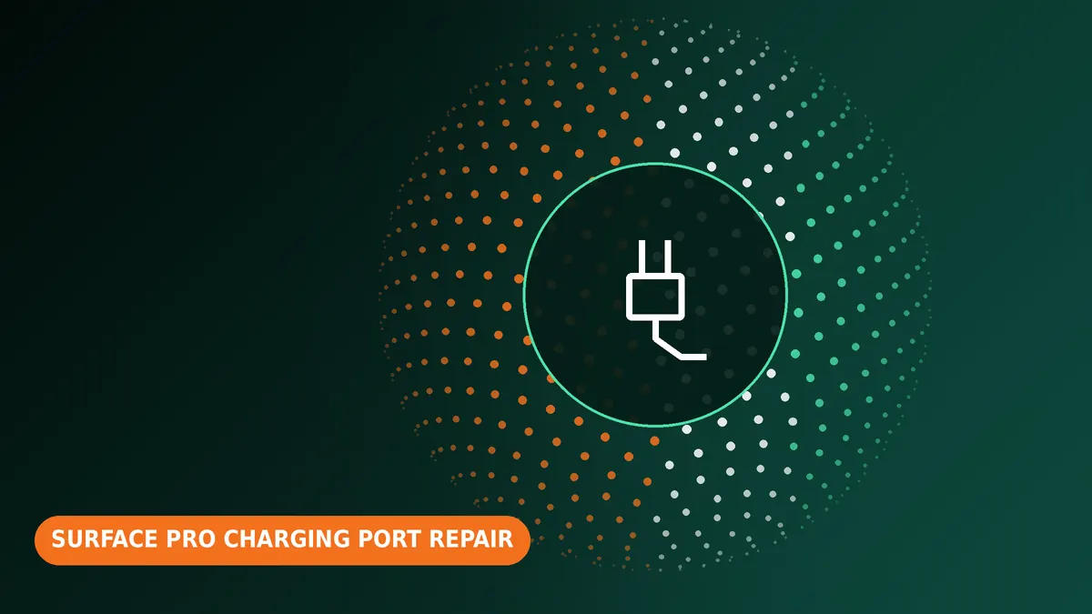 Microsoft Surface Pro charging port repair