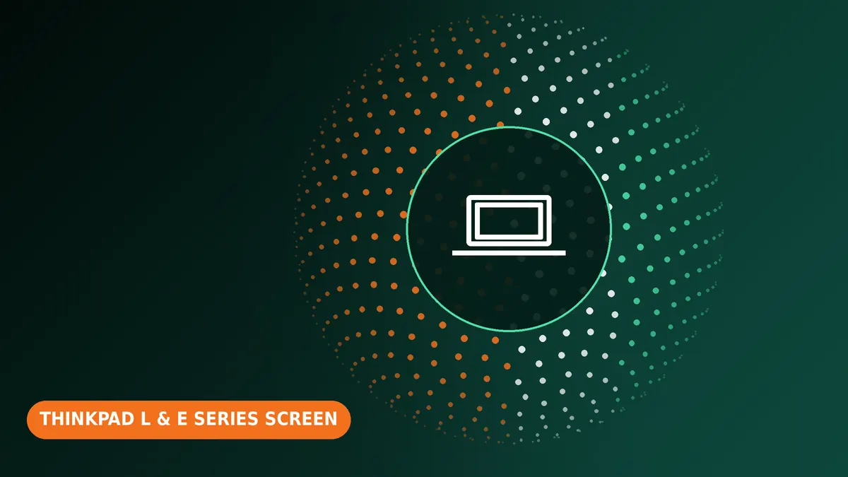 Lenovo ThinkPad L & E Series screen replacement