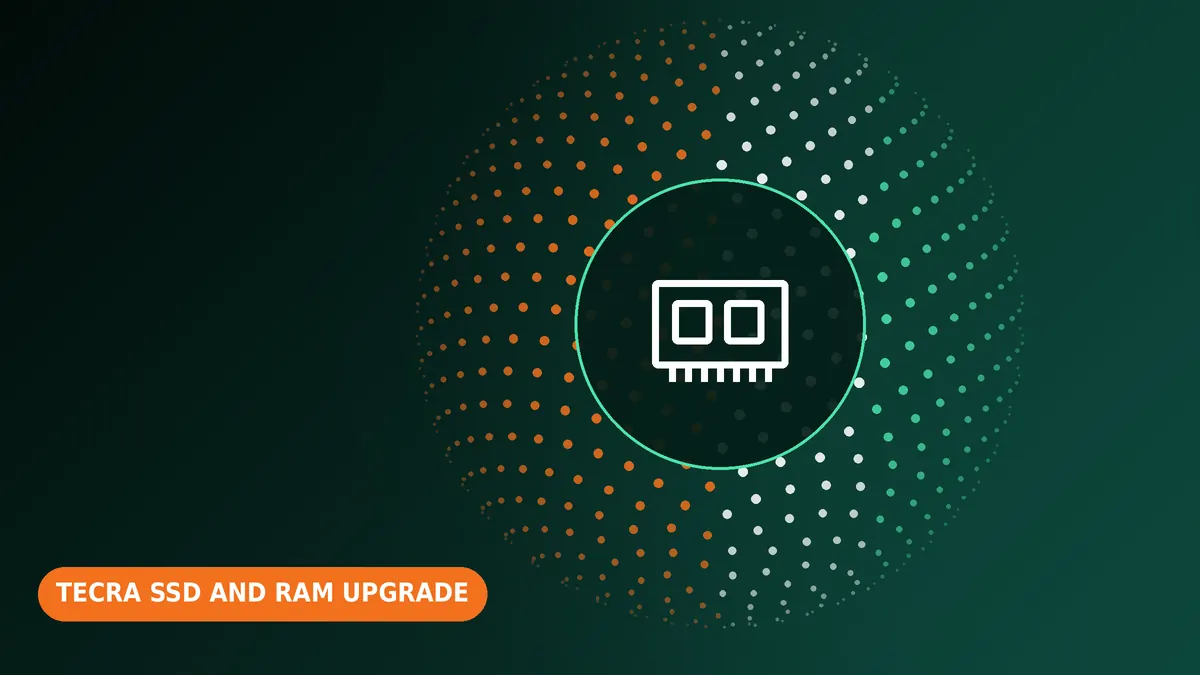 Toshiba Tecra SSD and RAM upgrade
